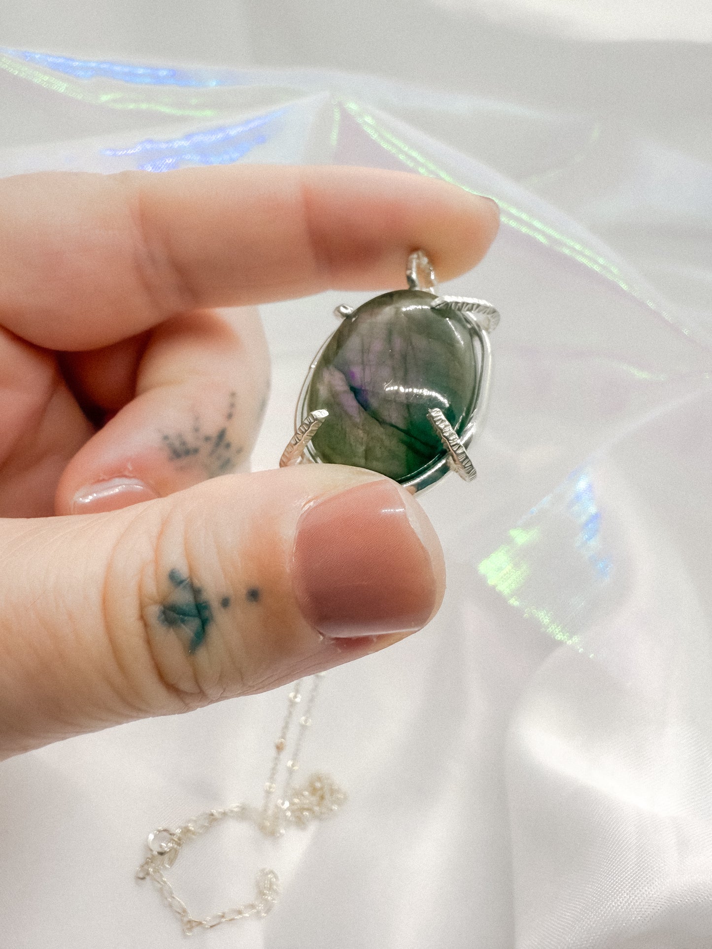 Dawn in Silver Pendant