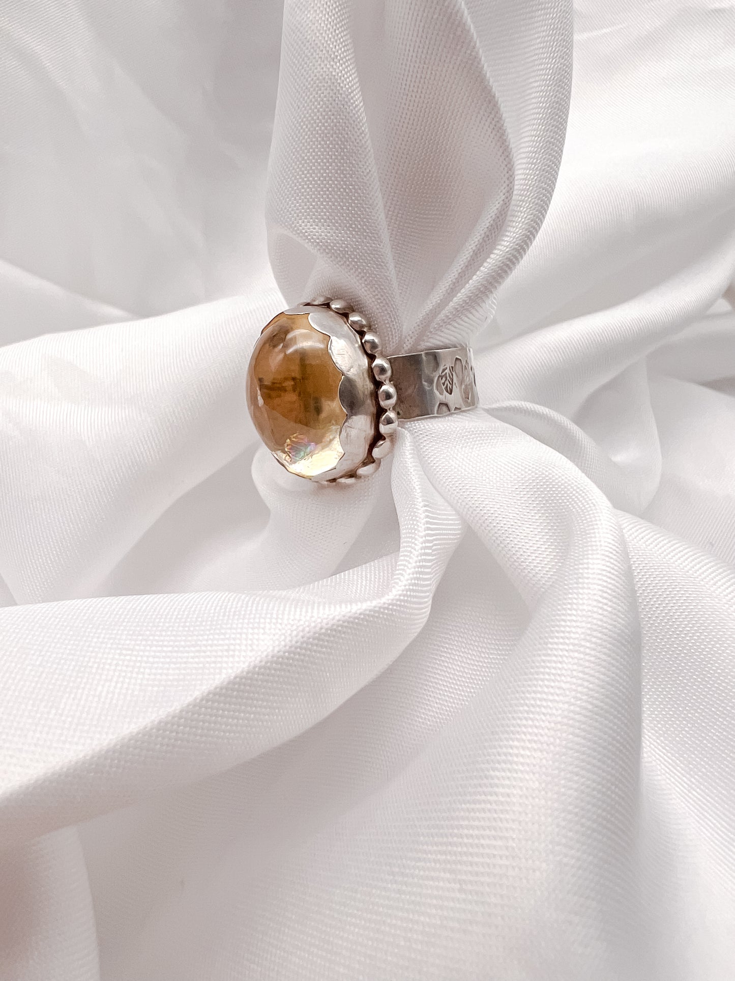 Spring Flower Ametrine Ring