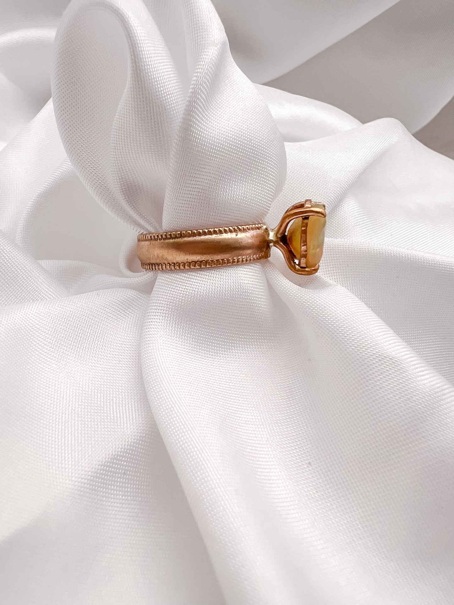 Elegant Opal in 14K GF - Size 10