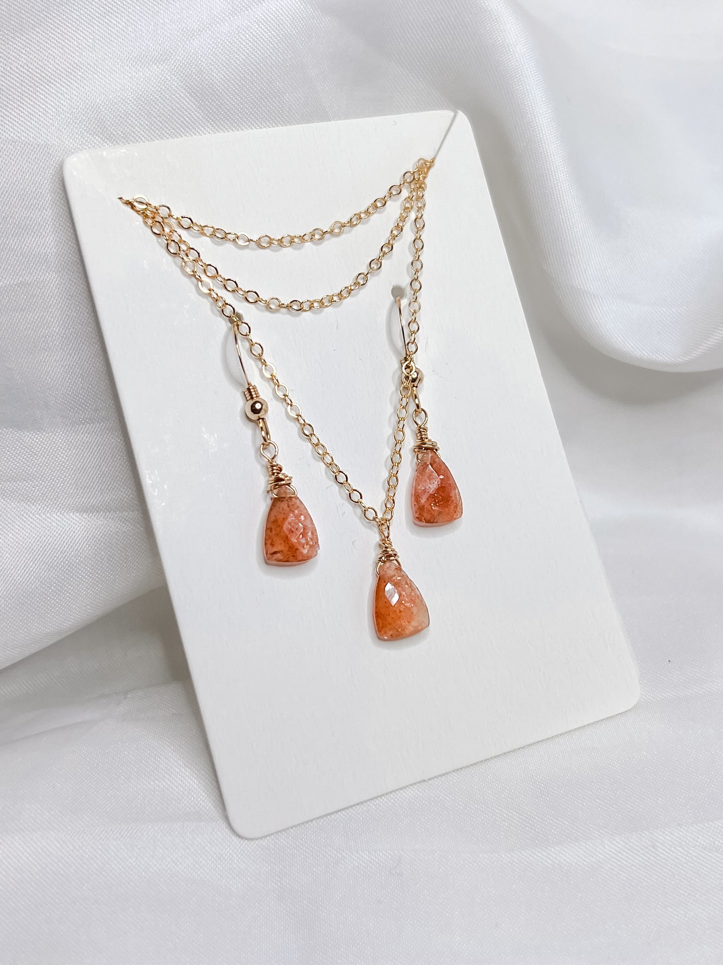 Sunstone Jewelry Set