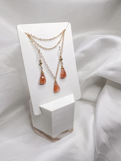 Sunstone Jewelry Set