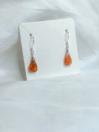 Sunstone Dangles