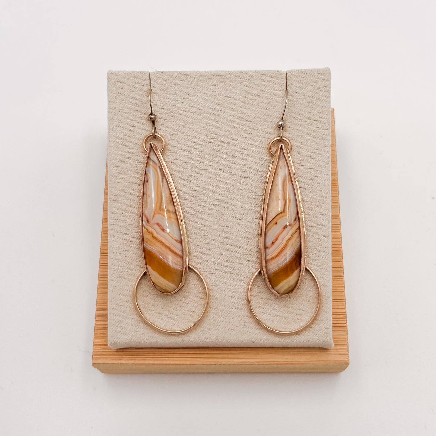 Kelli Dangles- Jasper in Gold