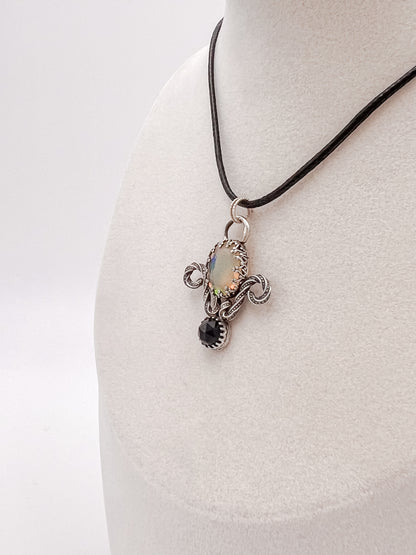 Spring Aries Opal Pendant