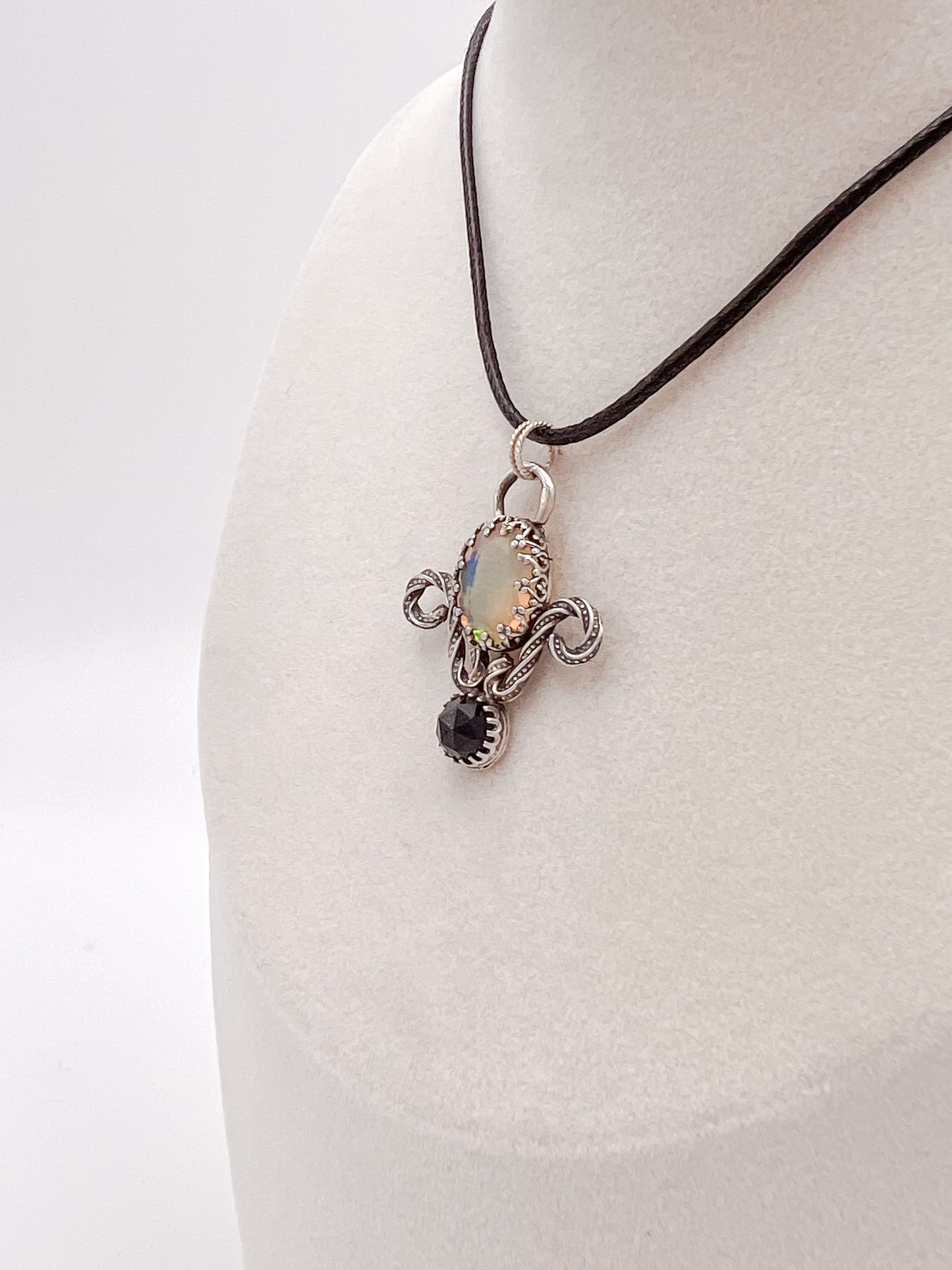 Spring Aries Opal Pendant