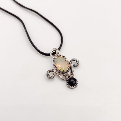 Spring Aries Opal Pendant