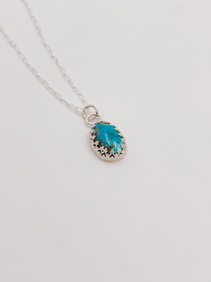 Victorian Persian Turquoise Silver Pedant